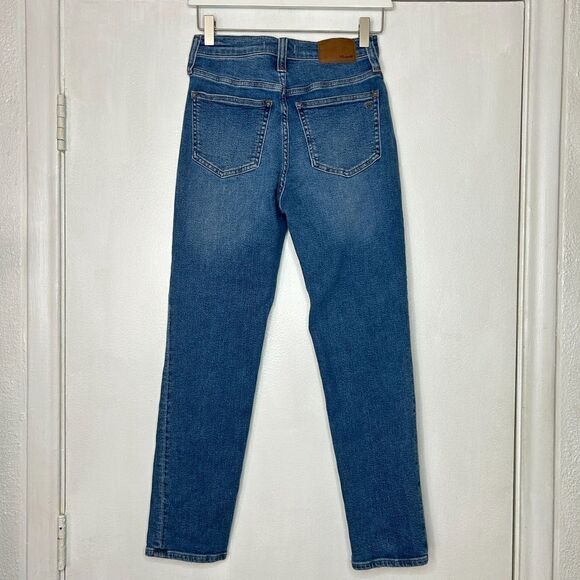 Madewell The Perfect Vintage Jeans in Finney Wash Size 23 High Rise Cropped - Picture 5 of 10